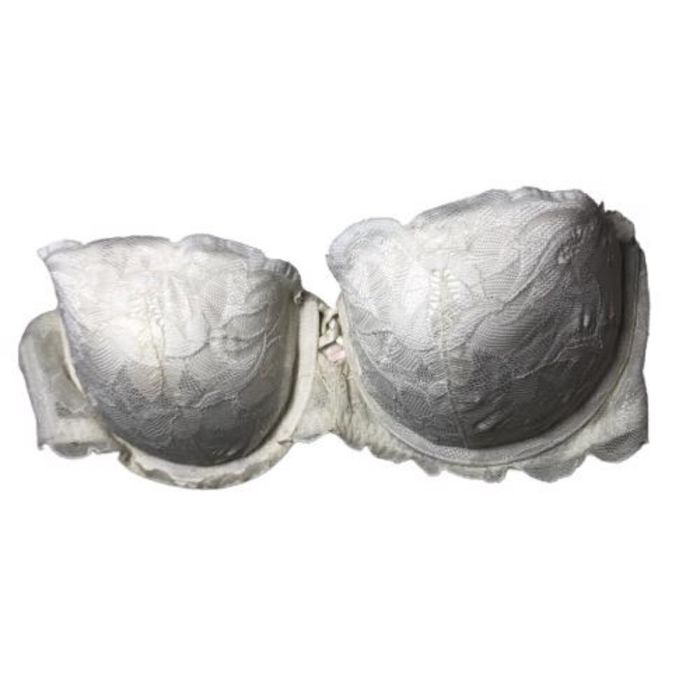 🛒 $8 - #4103-3 Victoria's Secret Underwire Bra White Lace RN54867 Size 34B